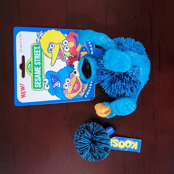 Sesame Street Other Vintage Koosh Bundle Cookie Monster Koosh Pencil Topper Poshmark